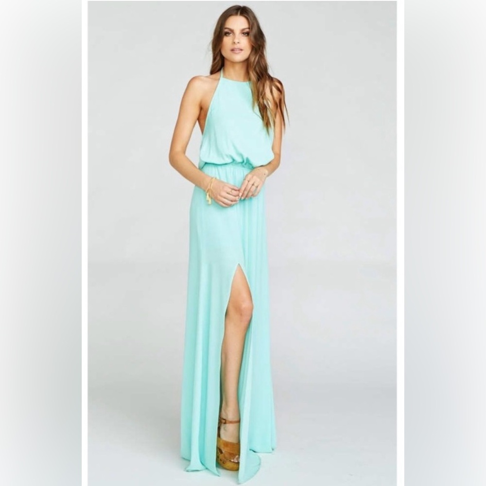 Show Me Your MuMu Halter Dress/ Size Small/ NWT